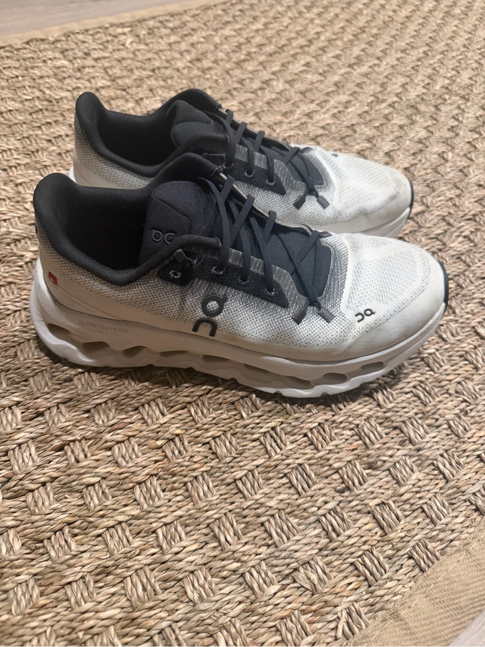 On Running Women’s White and Black Cloudshoe Athletic Sneakers